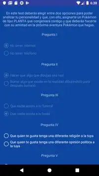 ¿Qué Pokémon Eres? Test Pokémon y Crea tu Pokémon Screen Shot 5