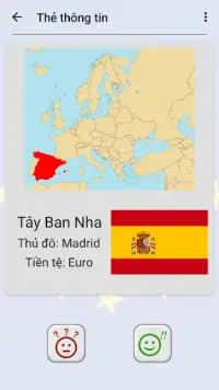 Quốc gia châu Âu - Bản đồ, quốc kỳ và thủ đô Screen Shot 3