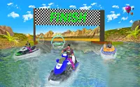 Ultimate Boat Racing Game: 3D Speed Jet Ski Stunts Screen Shot 0