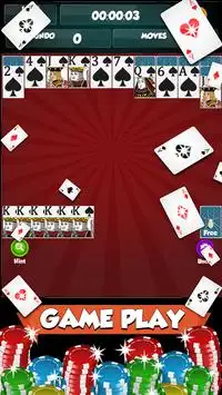 Spider Solitaire - Card games Screen Shot 1