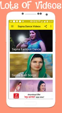 Sapna Chaudhary Videos:- Sapna Dance Videos Screen Shot 1
