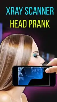 Xray Scanner Head Prank Screen Shot 0
