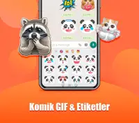 Kika Klavye-Emoji Klavye, GIF Screen Shot 5