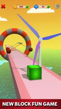 Color Cube Sprint Race 3d Screen Shot 0