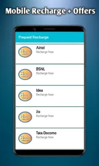 All in One Mobile Recharge - Mobile Recharge App Screen Shot 1
