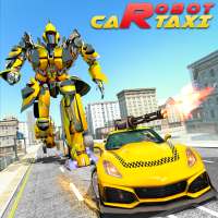 Car Robot War Transform Taxi Robot Shooting Games