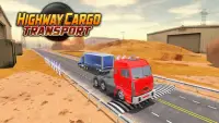 Highway Cargo Truck Transport Simulator Screen Shot 5
