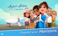 Amber's Airline - 7 Wonders ✈️ Screen Shot 0