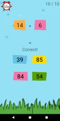 Maths challenge - Speedy Maths game for kids Screen Shot 4
