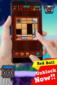 Unblock Ball Red 4 Screen Shot 1