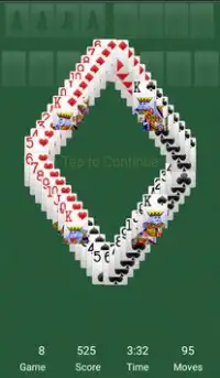 FreeCell Solitaire Screen Shot 2