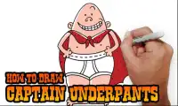 How To Draw Captain Underpants Screen Shot 1