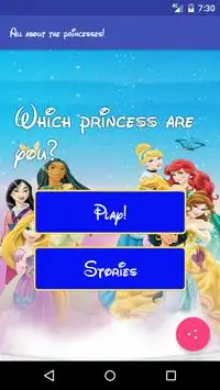 Princess Test. Which princess are you look like? Screen Shot 0