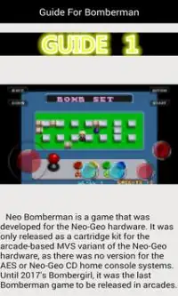 Guide For Bomberman Screen Shot 0