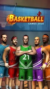 Jogos de basquete 2017 Screen Shot 12