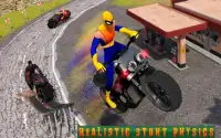 Super Moto Heroes: Extreme Stunt Wyścigi Rowerowe Screen Shot 7
