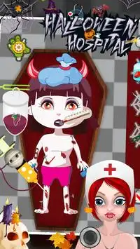 ハロウィン病院 - 子供のゲーム Screen Shot 2