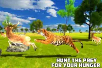 Tiger Simulator: Animal Family Survival Game Screen Shot 7