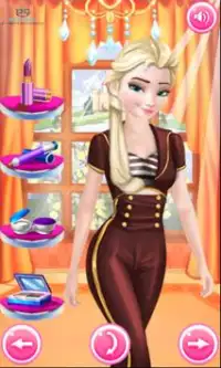 Elsas And Annan - dress up games for girls/kids Screen Shot 1