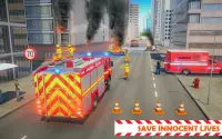 Camión de bomberos Rescate de emergencia del Screen Shot 3