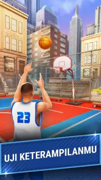 Bola Basket: Kontes 3 Poin Screen Shot 3
