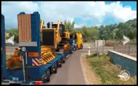 Euro truk: nyata pengiriman Simulator Permainan 3D Screen Shot 3