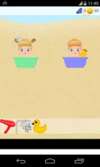 baby bath games Screen Shot 2