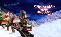 Christmas Train Simulator 2021 Screen Shot 0