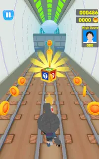 subway runner surf- Train Endless racing Screen Shot 0