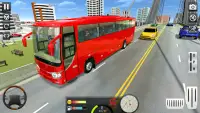 Coach Bus Driving Sim Games Screen Shot 4