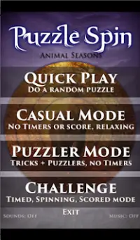 PuzzleSpin - Animal Seasons Screen Shot 1