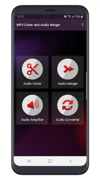 MP3 Cutter and Audio Merger Screen Shot 0