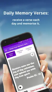 Memory verses from the Bible Game - KJV Screen Shot 0
