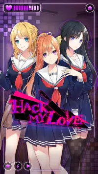 Hack My Love: Sexy Yandere Anime Dating Sim Screen Shot 0