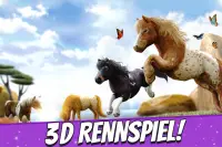 Pony Pferd Rennen Spiel Screen Shot 0