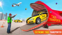 Airplane Pilot Flight City Taxi Driving Simulator Screen Shot 1