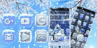 Ice Snow Launcher Theme Screen Shot 1