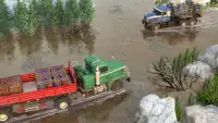Mud Truck driver Truck Game 3D Screen Shot 2