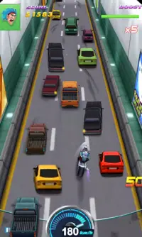Moto racing -  Traffic race 3D Screen Shot 1