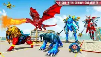 Royal Dragon Robot Car Transform Game Screen Shot 2