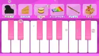 Kids Pink Piano Screen Shot 2