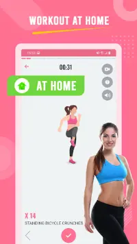 Female Fitness - Women Challenge Screen Shot 2