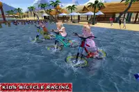 Kids Bicycle Water Surfer Screen Shot 0