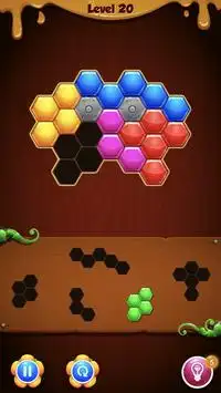 Amazing Hexa Block - Solve the puzzle Screen Shot 1
