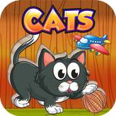 Cute Cats puzzles for kids