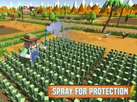 Profesional de Corn Farm: Blocky Farmer Simulator Screen Shot 9