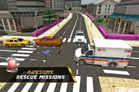Ambulance Rescue 3D 2016 Screen Shot 9