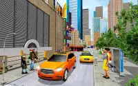 Taxi Car Popular Grand City Dr Drive 3D Screen Shot 1