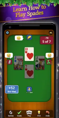 Spades: Classic Card Games Screen Shot 0