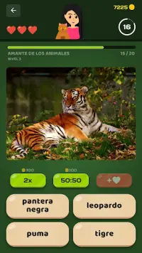 Animales Quiz Multijugador: Aprende en 29 idiomas Screen Shot 3